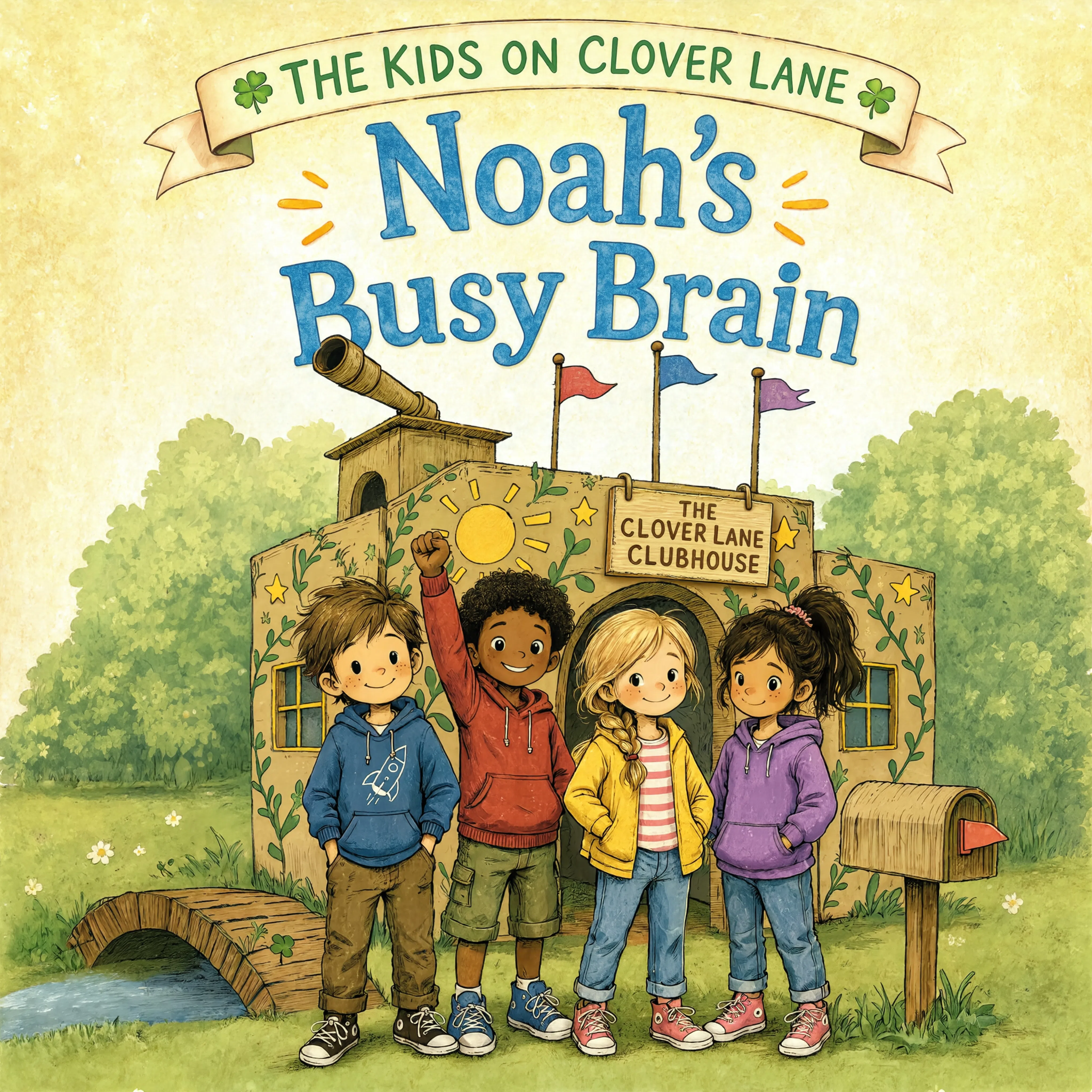 Noah’s Busy Brain book cover